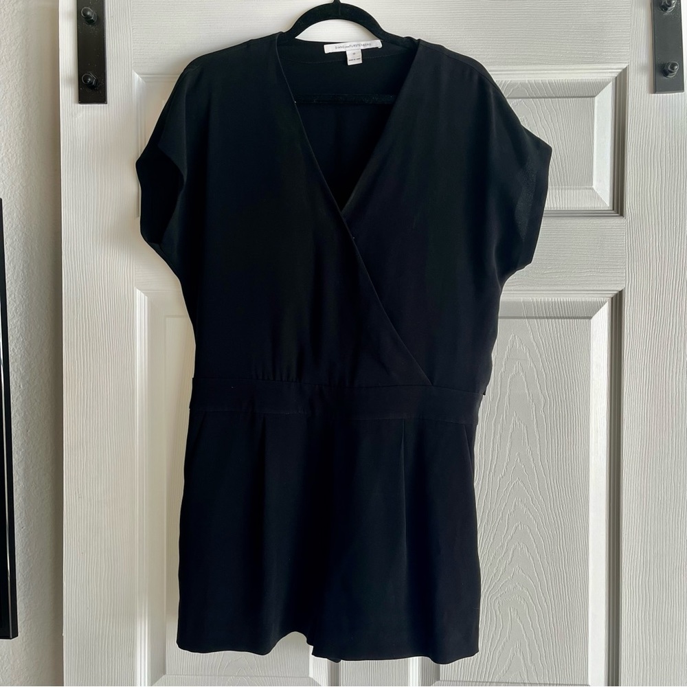 Black DVF romper